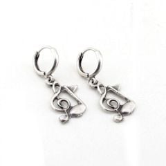 Sol Anahtar Nota Küpe