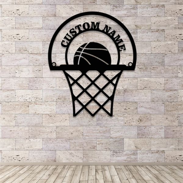 Basketbol Basketçi Hediye Ahşap Duvar Dekoru