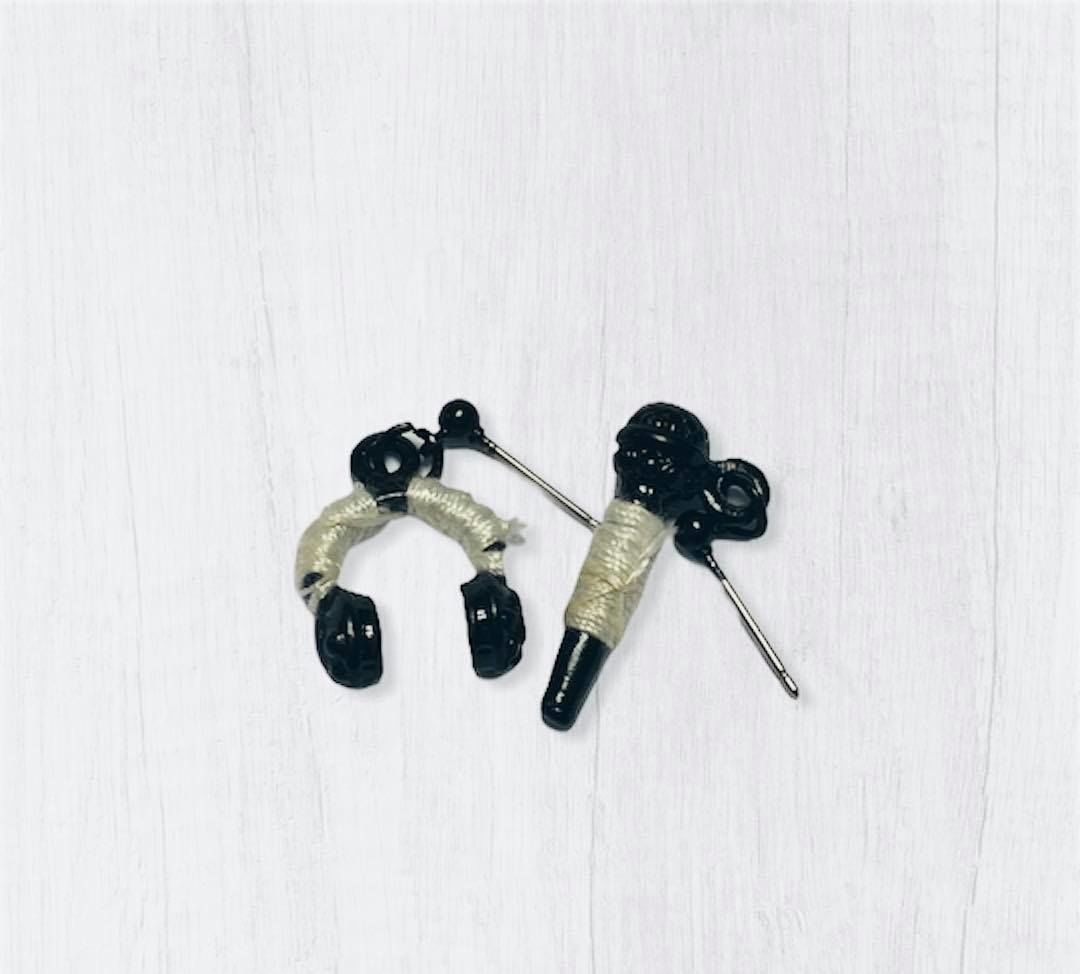 Mikrofon Kulaklık Küpe