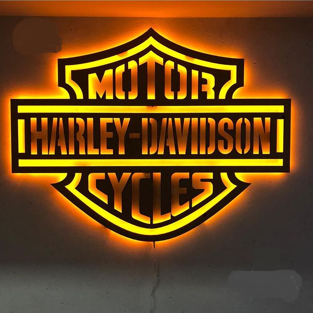 Harley Davıdson Duvar Dekoru