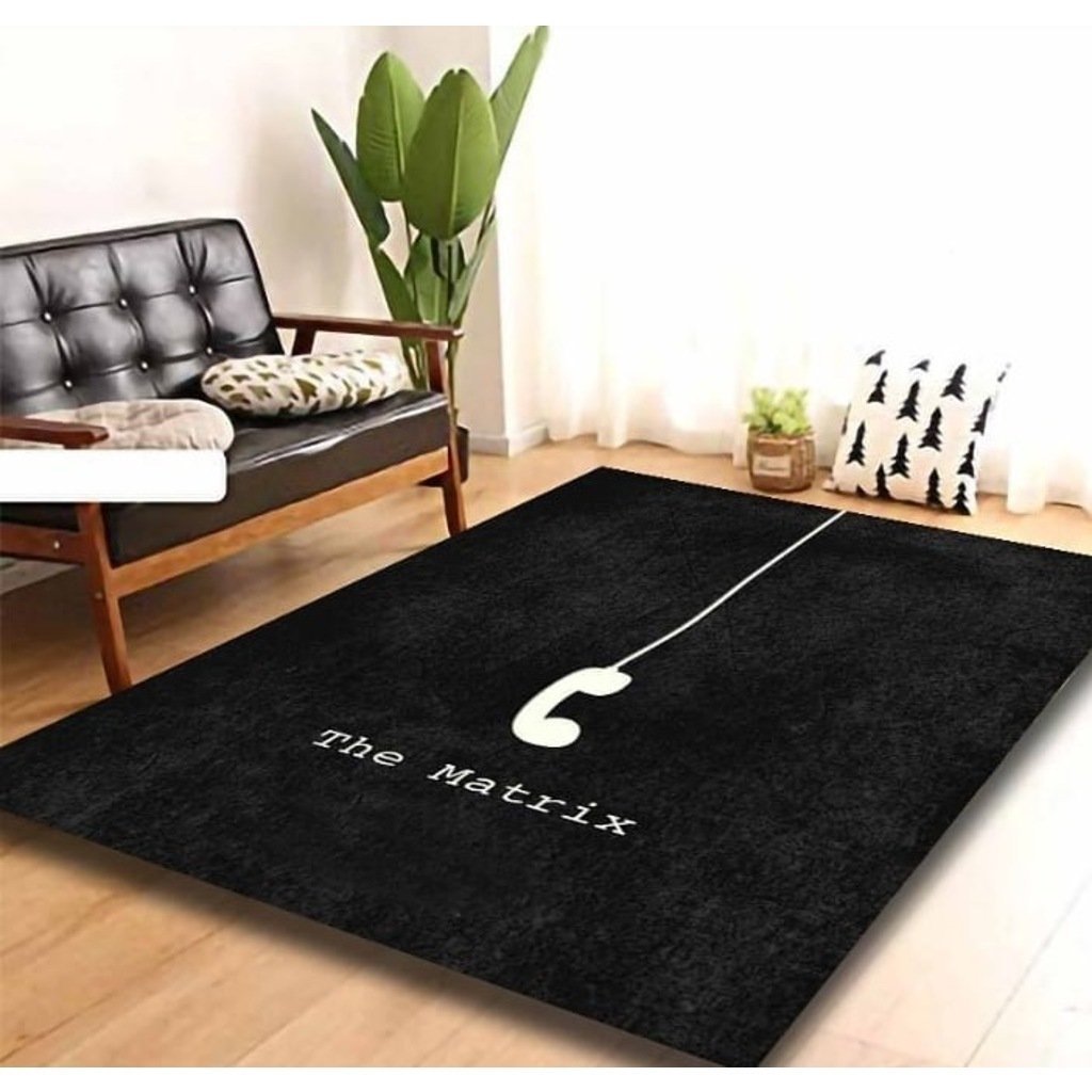 Matrix Desenli Salon Halı