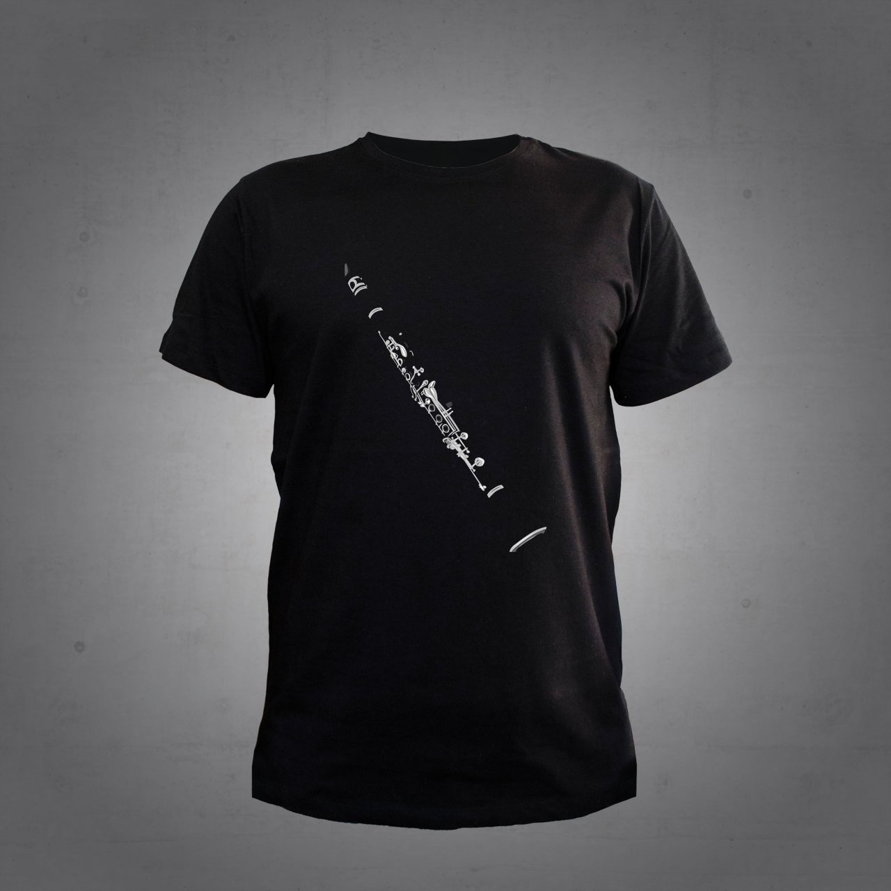 Klarnet Siyah Tshirt