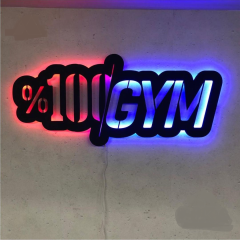 %100 Gym Duvar Dekoru Işıklı 50x100cm