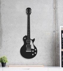 Bas Gitar Duvar Dekoru Işıklı