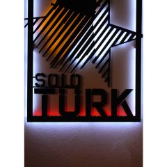 SOLO TÜRK Dekoratif  Set LED Işıklı Tablo