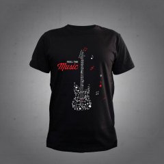 Gitar Siyah Tshirt L