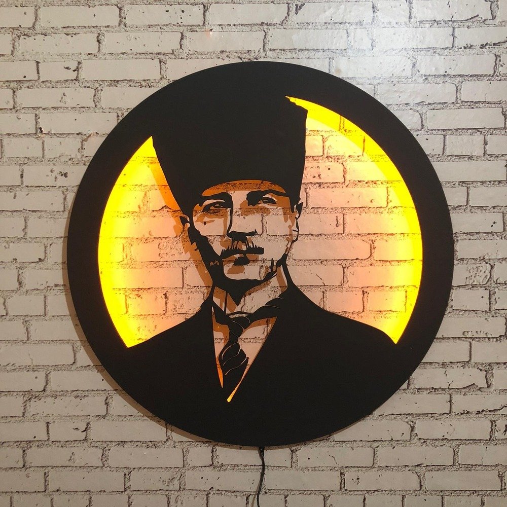 Atatürk Duvar Dekoru