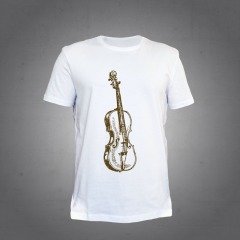 Keman Beyaz Tshirt L