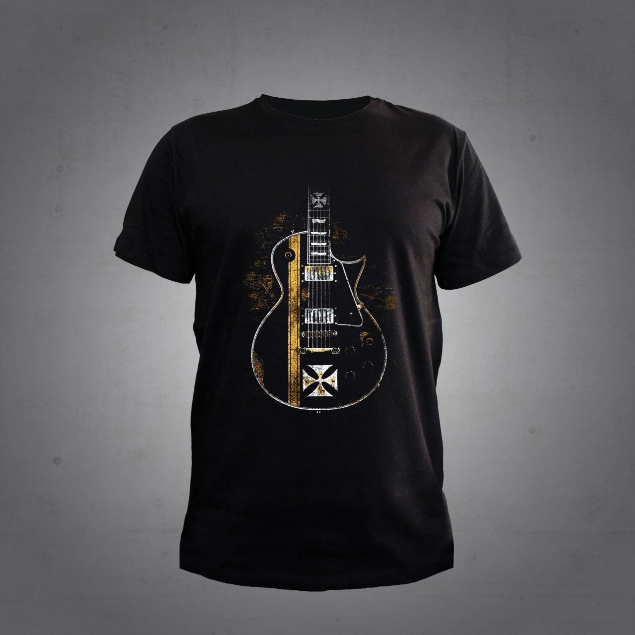 Gitar Siyah Tshirt L