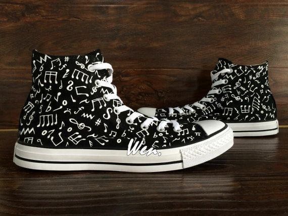 Müzik Nota Ayakkabı