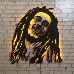 Bob Marley Duvar Dekoru