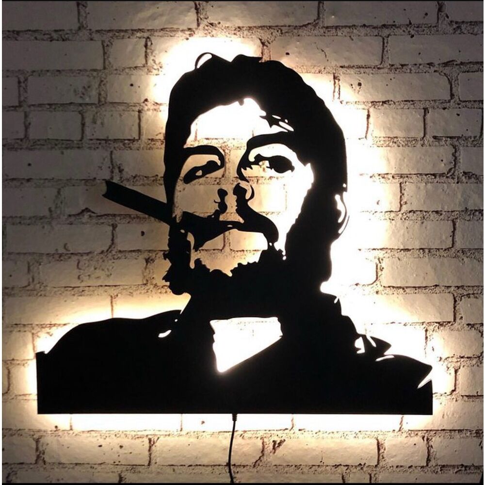 CHE GUAVERA Dekoratif  Set LED Işıklı Tablo