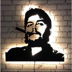 CHE GUAVERA Dekoratif  Set LED Işıklı Tablo