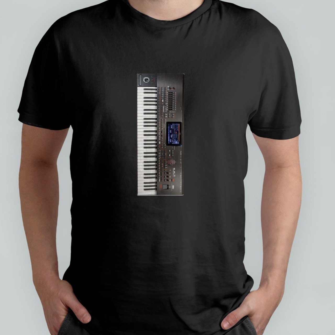 Org Yan Siyah Tshirt Unisex