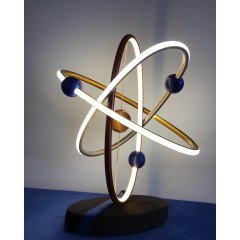 Atom Molekülleri Fizik Lambader 55cmx50cm