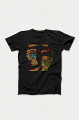 Afrika Siyah Tshirt L