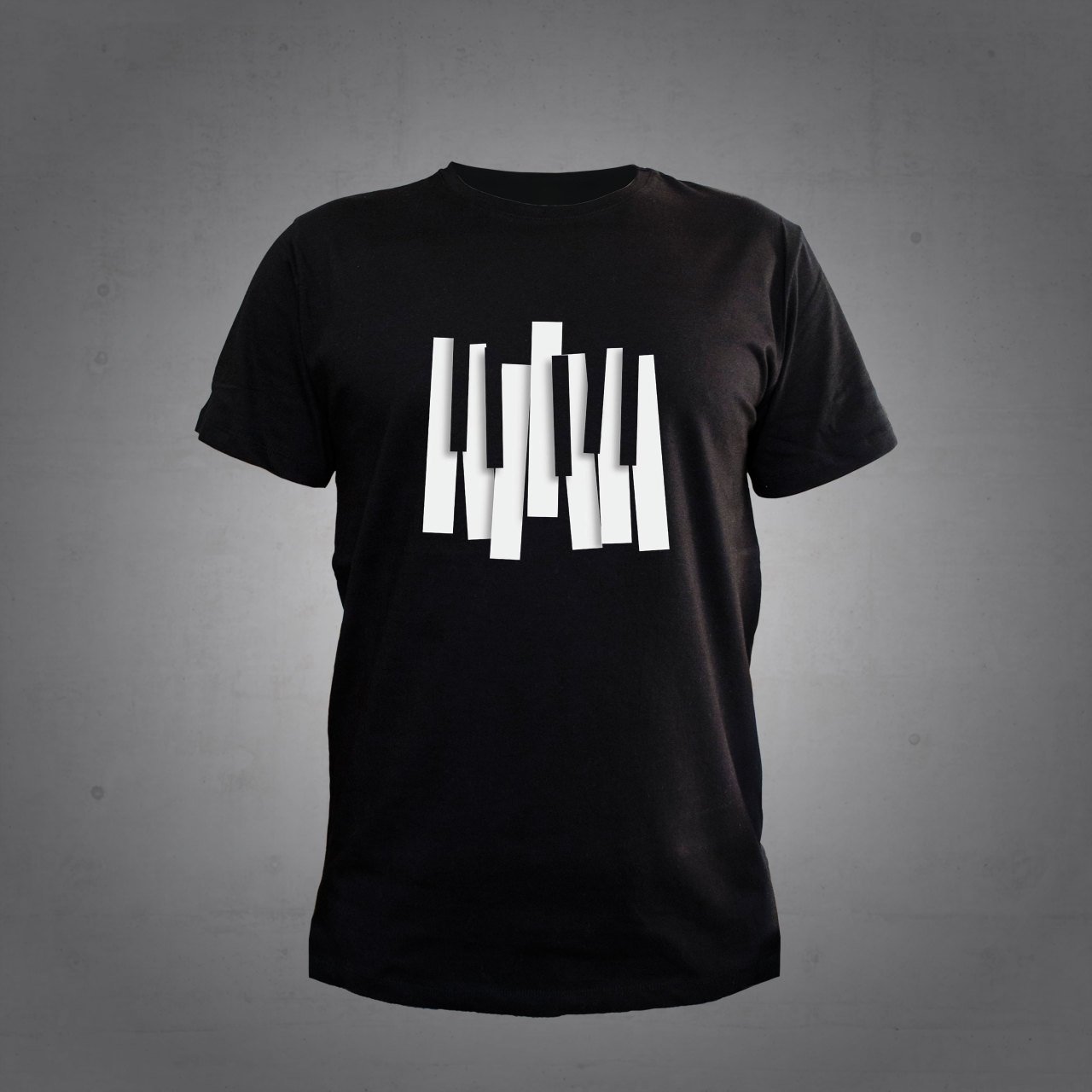 Piyano Siyah Tshirt
