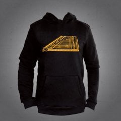 Kanun Kapüşonlu Sweatshirt Hoodie Black L