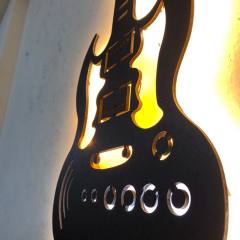 Bas Gitar Duvar Dekoru