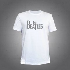 The beatles Beyaz Tshirt