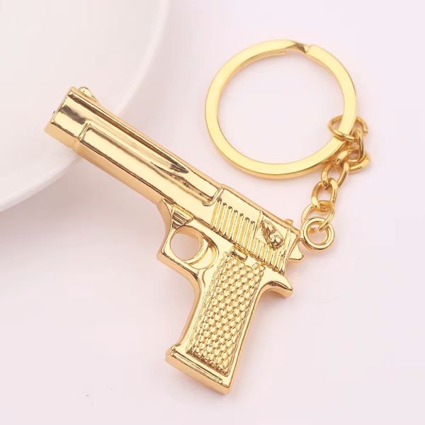 14 lü Tabanca Gold Altın Kaliteli Anahtarlık