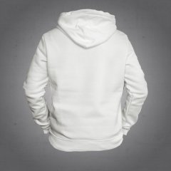 Nota Kuş Kapüşonlu Sweatshirt Hoodie Beyaz