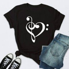 Sol Anahtar Fa Anahtar  Unisex Tshirt