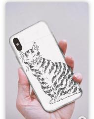 Kedili Nota Xiaomi Telefon Kılıfı