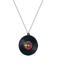 Plak Dj Hediyelik Kadın - Erkek Kolye