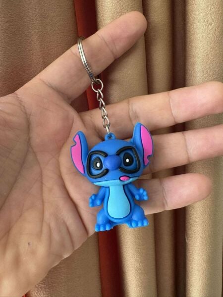 Stitch Kahraman Anahtarlık Çanta Cüzdan Süsü 4cm